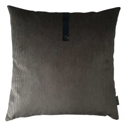 Louise Smærup - Pude, corduroy - Taupe (50x50 cm.)