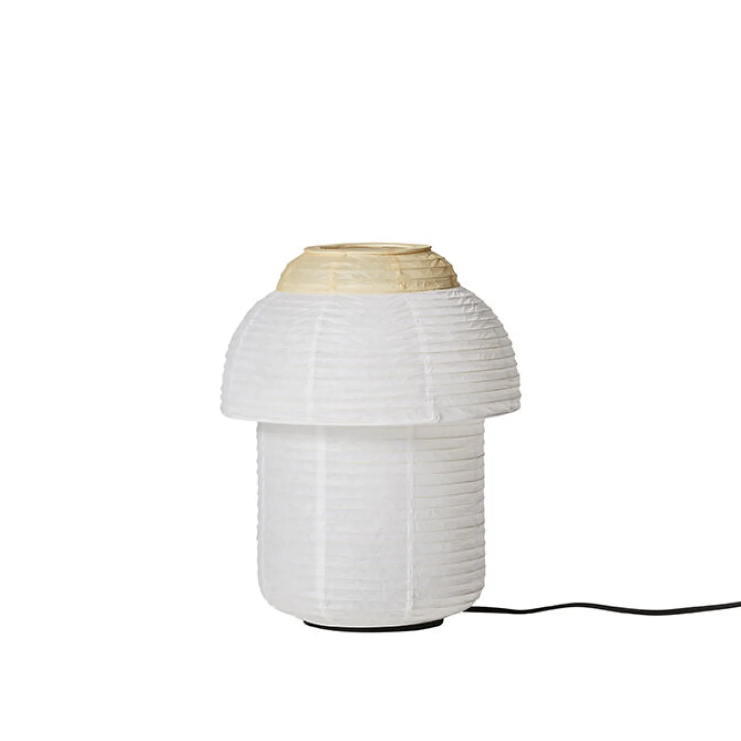 Made By Hand - Bordlampe - Papier Ø30 Double Table - Soft Yellow