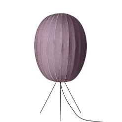 Made By Hand - Gulvlampe - Knit-Wit 65 High Oval Floor Medium - Burgundy