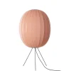 Made By Hand - Gulvlampe - Knit-Wit 65 High Oval Floor Medium - Coral