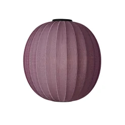 Made By Hand - Loftlampe - Knit-Wit 75 Round Ceiling - Burgundy