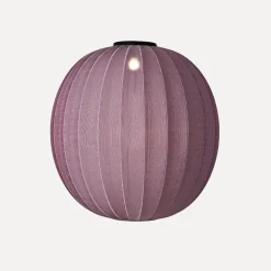 Made By Hand - Loftlampe - Knit-Wit 75 Round Ceiling - Burgundy