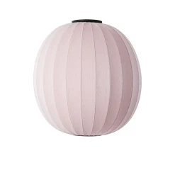 Made By Hand - Loftlampe - Knit-Wit 75 Round Ceiling - Light Pink