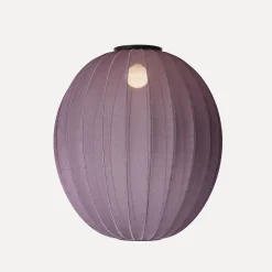Made By Hand - Loftlampe - Knit-Wit 65 High Oval Ceiling - Burgundy