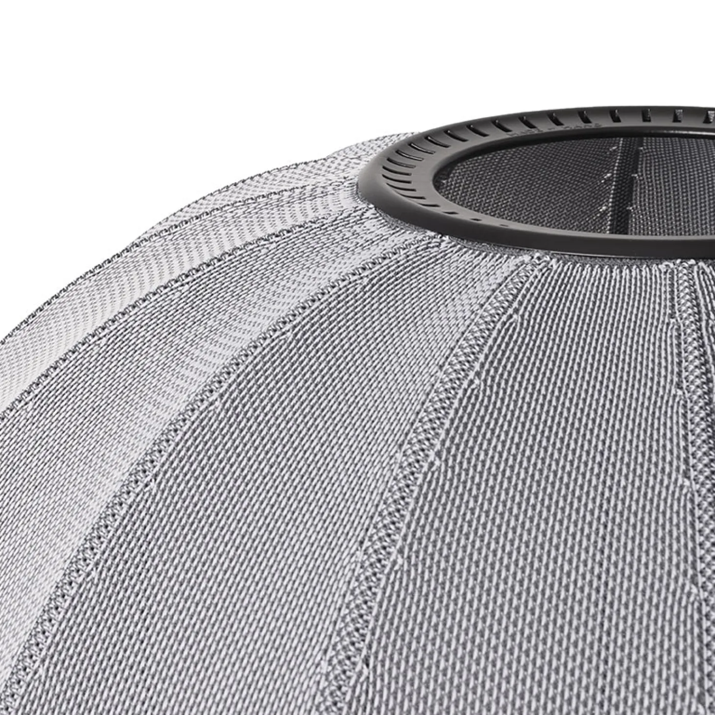 Made By Hand - Loftlampe - Knit-Wit 60 Round Ceiling - Silver