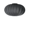 Made By Hand - Loftlampe - Knit-Wit 76 Oval Ceiling/Wall - Black