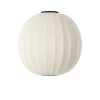 Made By Hand - Loftlampe - Knit-Wit 75 Round Ceiling - Pearl White