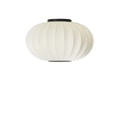 Made By Hand - Loftlampe - Knit-Wit 57 Oval Ceiling/Wall - Pearl White