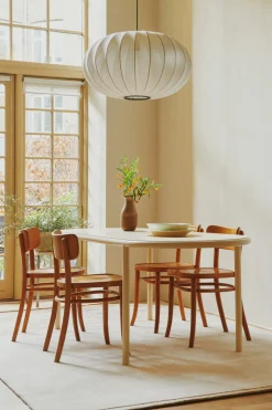 Made By Hand - Loftlampe - Knit-Wit 57 Oval Ceiling/Wall - Pearl White