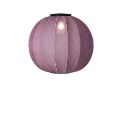 Made By Hand - Loftlampe - Knit-Wit 60 Round Ceiling - Burgundy