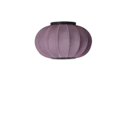 Made By Hand - Loftlampe/Væglampe - Knit-Wit 45 Oval Ceiling/Wall - Burgundy
