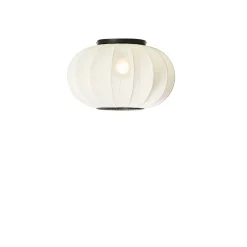 Made By Hand - Loftlampe/Væglampe - Knit-Wit 45 Oval - Pearl White