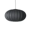 Made By Hand - Pendel - Knit-Wit 76 Oval Pendant LED - Black