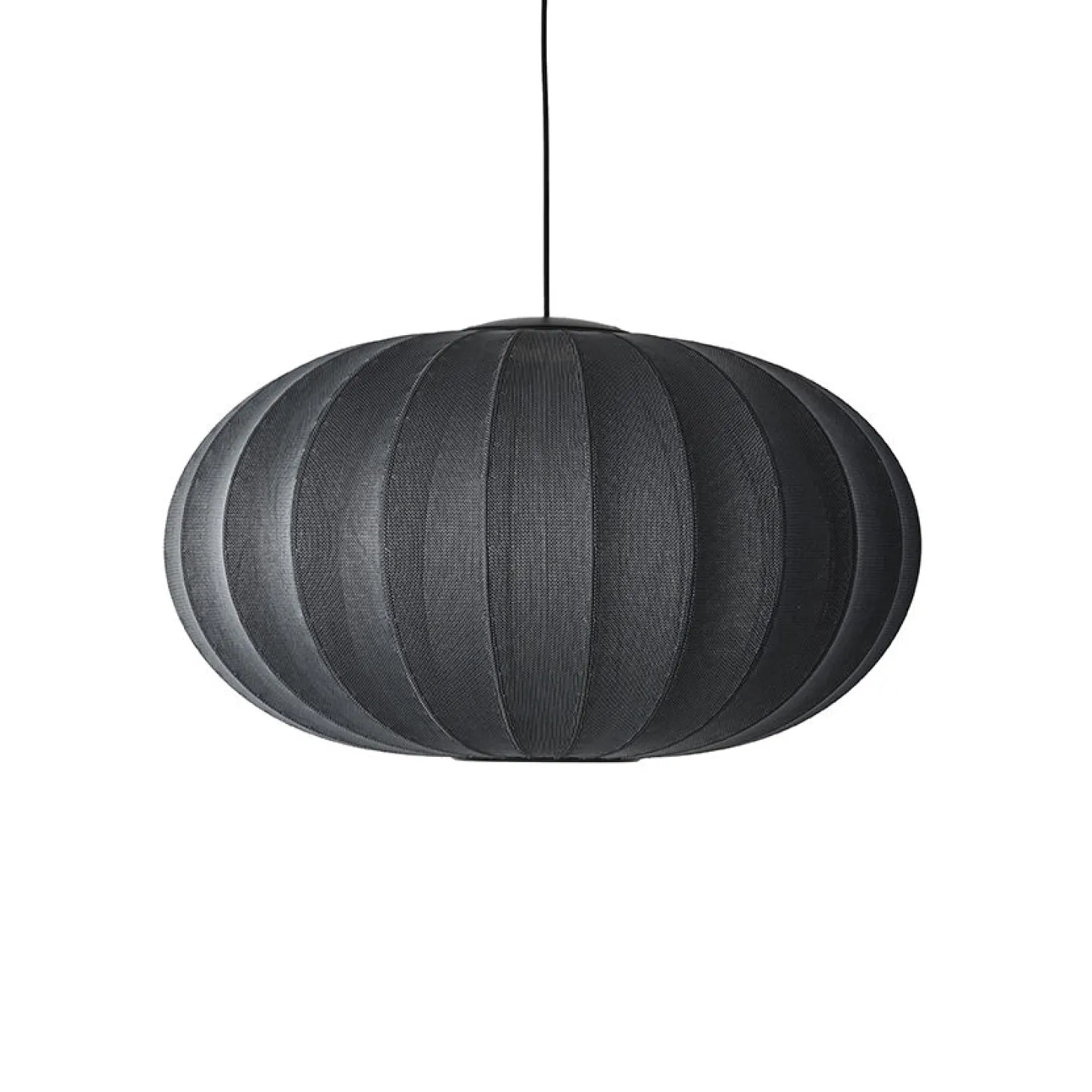 Made By Hand - Pendel - Knit-Wit 76 Oval Pendant LED - Black