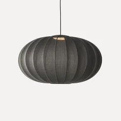 Made By Hand - Pendel - Knit-Wit 76 Oval Pendant LED - Black