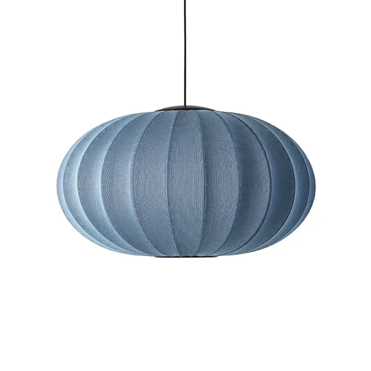 Made By Hand - Pendel - Knit-Wit 76 Oval Pendant LED - Blue Stone