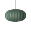 Made By Hand - Pendel - Knit-Wit 76 Oval Pendant LED - Tweed Green