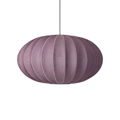 Made By Hand - Pendel - Knit-Wit 76 Oval Pendant - Burgundy
