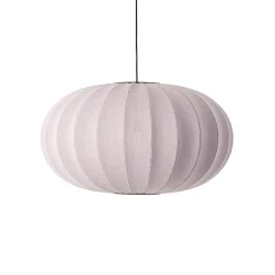 Made By Hand - Pendel - Knit-Wit 76 Oval Pendant - Light Pink
