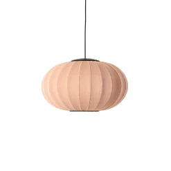 Made By Hand - Pendel - Knit-Wit 57 Oval Pendant LED - Coral
