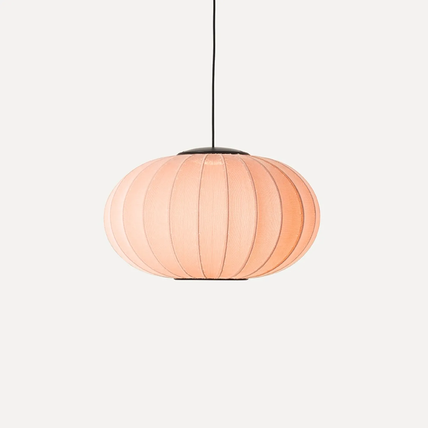 Made By Hand - Pendel - Knit-Wit 57 Oval Pendant LED - Coral