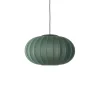 Made By Hand - Pendel - Knit-Wit 57 Oval Pendant LED - Tweed Green