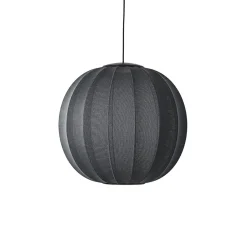 Made By Hand - Pendellampe - Knit-Wit 60 Round Pendant LED - Black