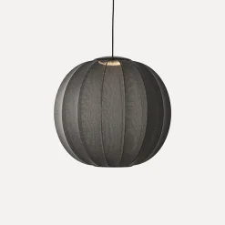Made By Hand - Pendellampe - Knit-Wit 60 Round Pendant LED - Black