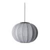 Made By Hand - Pendellampe - Knit-Wit 45 Round Pendant LED - Anniversary Glitter Silver