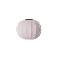 Made By Hand - Pendellampe - Knit-Wit 45 Round Pendant LED - Light Pink