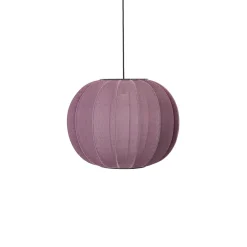 Made By Hand - Pendellampe - Knit-Wit 45 Round Pendant - Burgundy