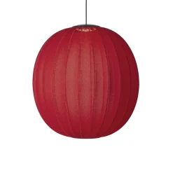 Made By Hand - Pendellampe - Knit-Wit 75 Round Pendant LED - Maple Red