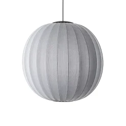 Made By Hand - Pendellampe - Knit-Wit 75 Round Pendant LED - Silver