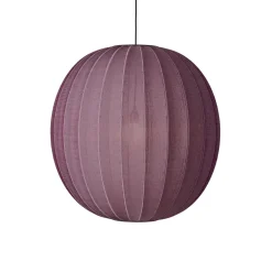 Made By Hand - Pendellampe - Knit-Wit 75 Round Pendant - Burgundy