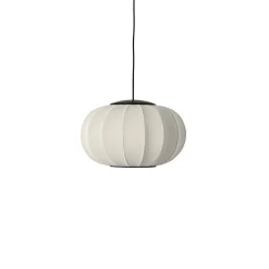 Made By Hand - Pendellampe - Knit-Wit 45 Oval Pendant LED - Pearl White