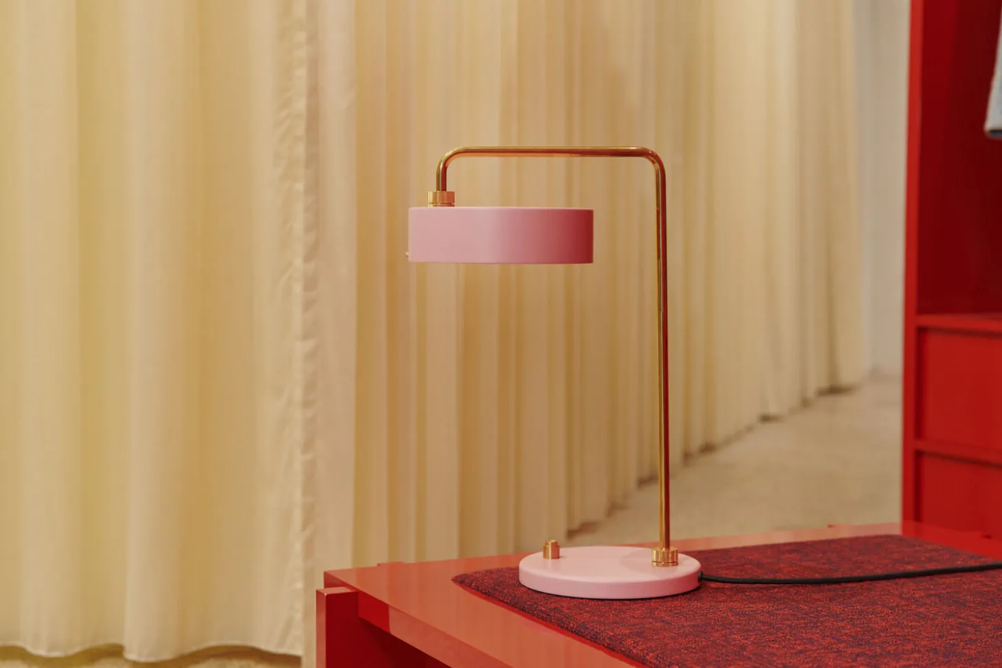 Made By Hand - Petite Machine Table Lamp - Light Pink