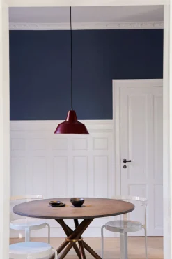 Made By Hand - Workshop Lamp W2 - Wine Red