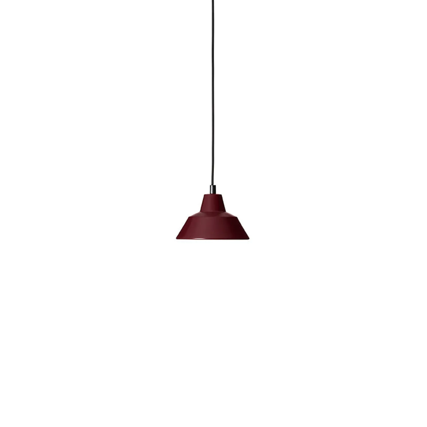 Made By Hand - Workshop Lamp W1 - Wine Red