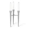 Mater - Spike lysestage - Mat aluminium