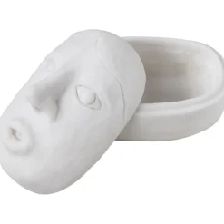 Mette Ditmer - ART PIECE Face krukke - Off-white