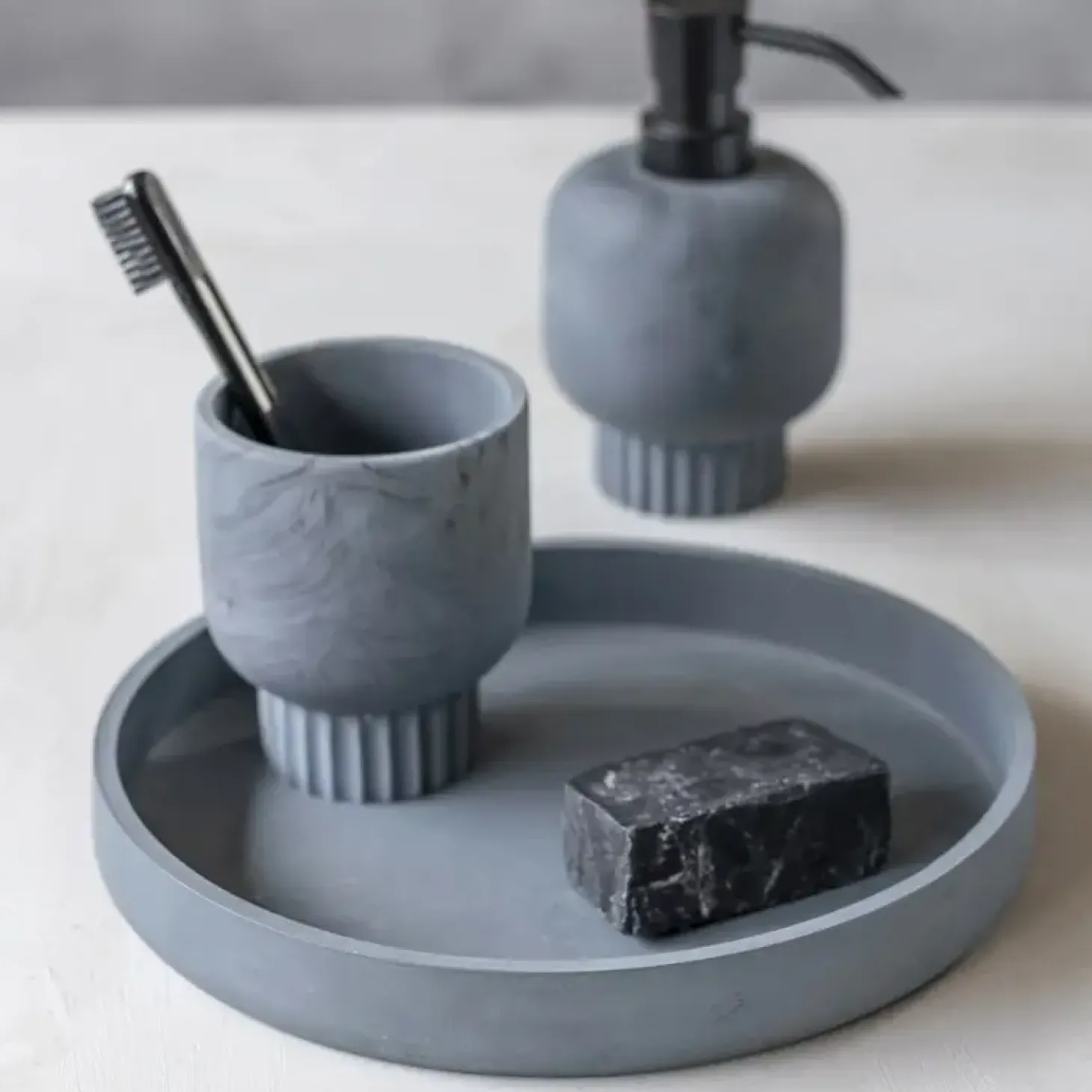 Mette Ditmer - ATTITUDE dispenser - Slate Blue