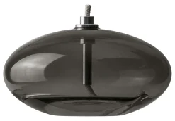 Mette Ditmer - AURA-olielampe - Small - Smoke grey - Ø10,5 x H6 cm