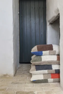 Mette Ditmer - BRICK-pudebetræk - Dark olive