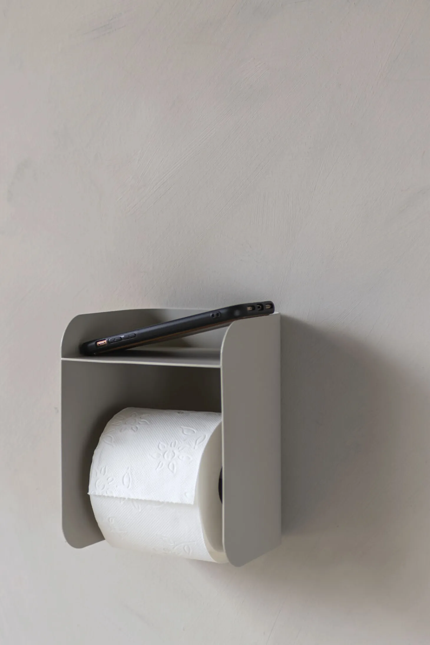Mette Ditmer - CARRY toiletrulleholder, sandgrå