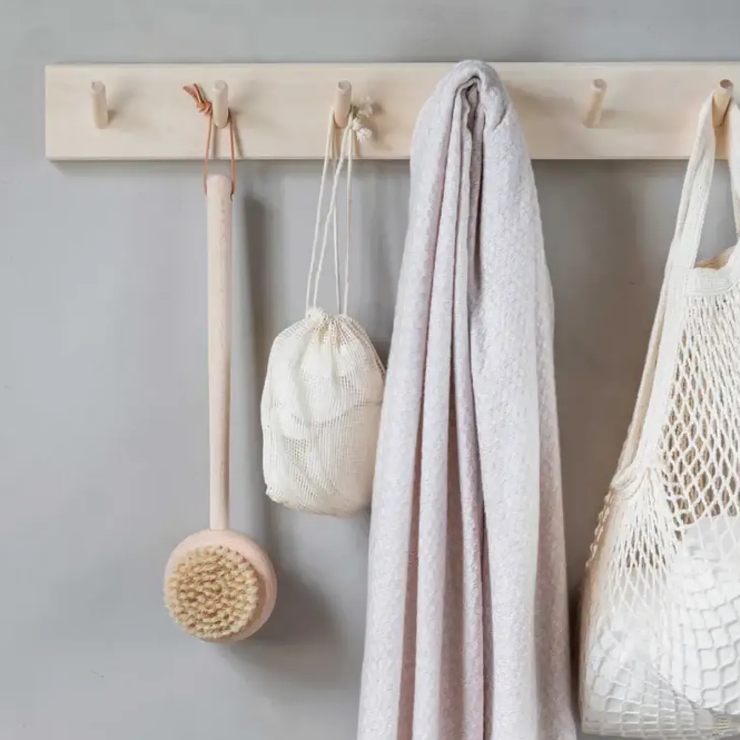 Mette Ditmer - CLEAN kropsbørste med håndtag, Natural