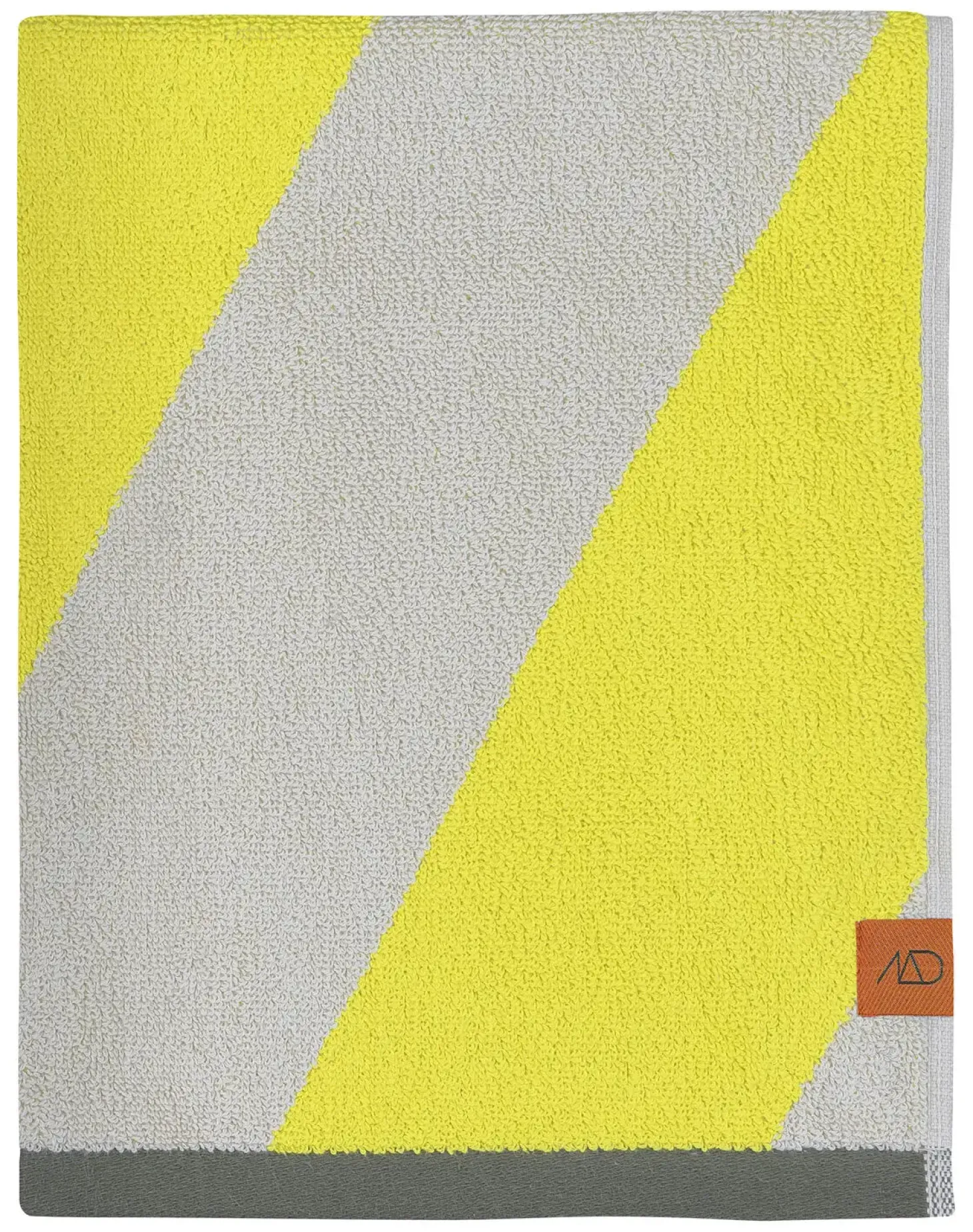 Mette Ditmer - DIAGONAL guest towel, 2-pack - Yellow
