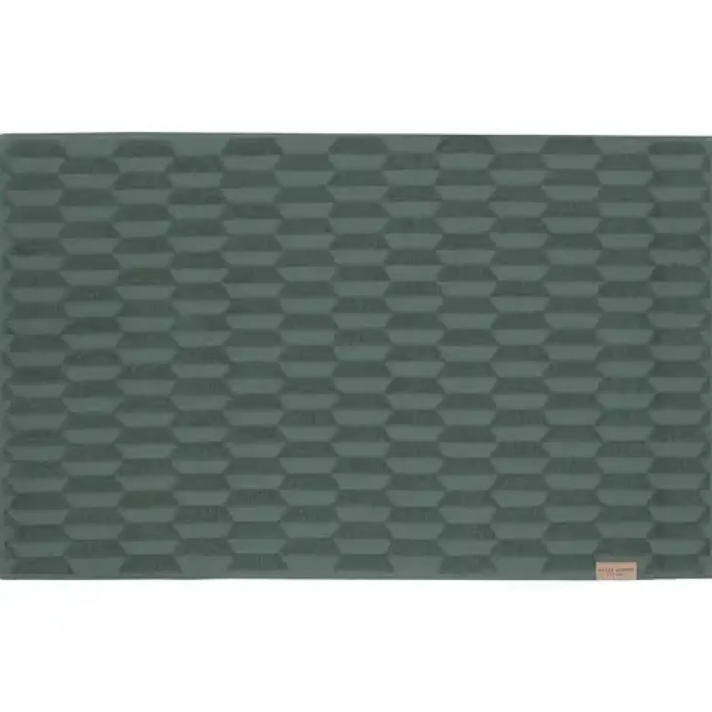 Mette Ditmer - GEO bademåtte - Pine Green, B 50 x L 80 cm