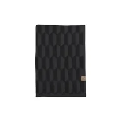 Mette Ditmer - GEO gæstehåndklæde (2-pack) - Sort