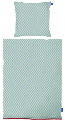 Mette Ditmer - MINI baby bed set - Light blue / Tan