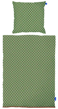 Mette Ditmer - MINI baby bed set - Pine green / Tan